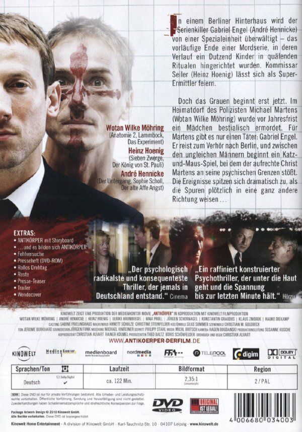 Tutti i DVDs: Antikörper (DVD) – Usato da Uzwil venduto da visions77 1