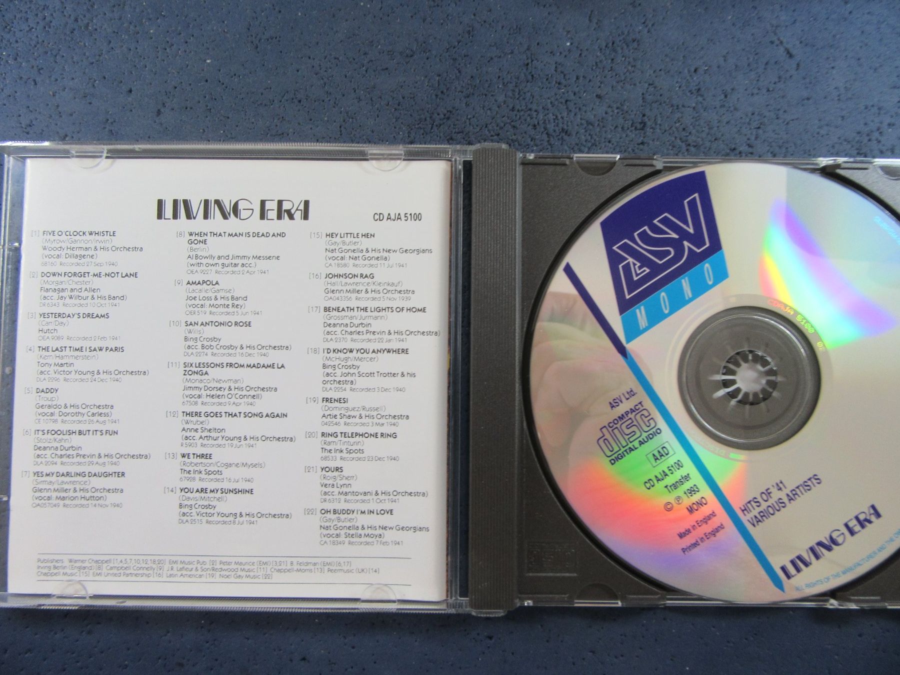 CD: HITS OF 41 CD – Usato da Ettingen venduto da Hausi4711 2