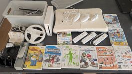 Wii Konsole mit Zubehör und Spielen
