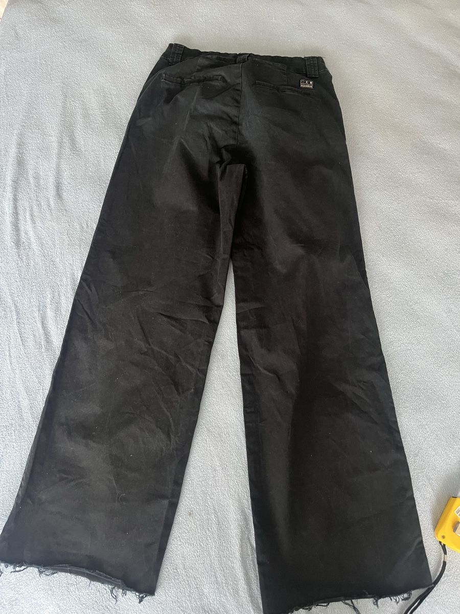 Pantaloni: Pull&Bear Hose, schwarz, Gr. 36, Top Zustand – Nuovo (secondo la descrizione) da Olten venduto da sae_82z2 6