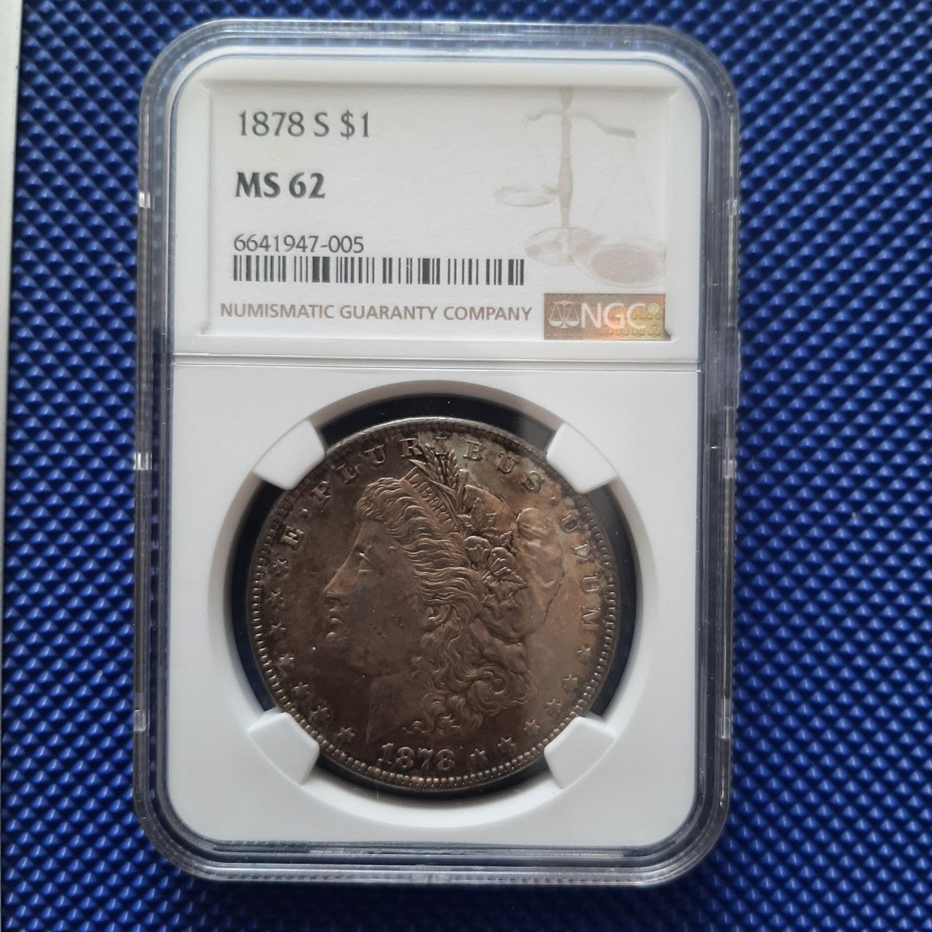 Tutti le monete: 1878 S 1 Morgan Dollar MS 62 – Usato da Carouge GE venduto da cecob0909