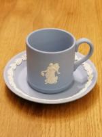 Wedgwood Jasperware Espressotasse mit Untertasse