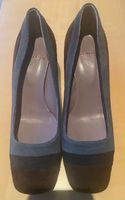 Wildleder Pumps neu, Maliparmi, braun-blau, Gr. 37.5
