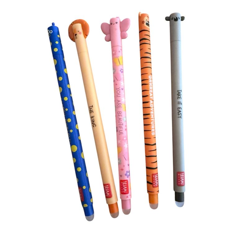 Lot De 5 Stylos Numériques LP190-0K Avec Pointes - Compatible Wacom CTL-490/690 - Sensibilité 2048 Niveaux - 10