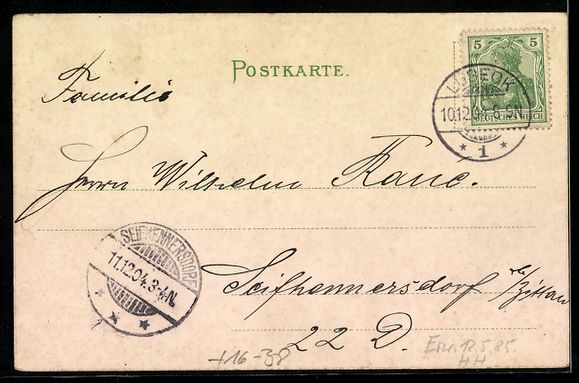 Cartoline postali: Grusskarten-AK Lübeck, Markt mit Marien – Usato da Berlin venduto da bartko-reher 1