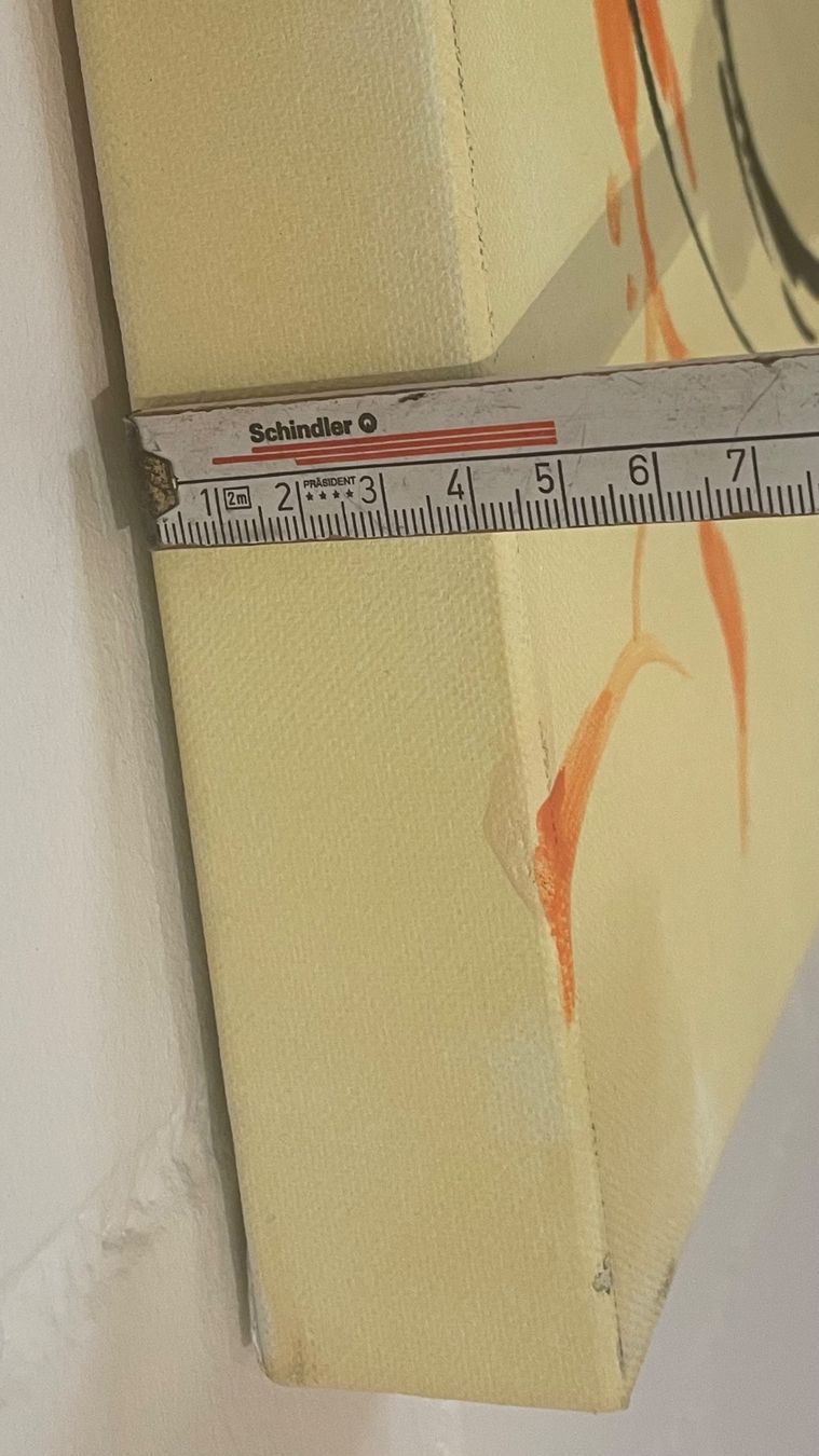 Dipinti: Grosses Gemälde by physt 100 x 120 cm – Usato da Adligenswil venduto da Treegarden 1