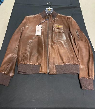 Jacket 100% Vera Pelle  Made in Italy Areonautica Militare