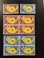 CH1973(2) - EUROPA tim. isolés et blocs de obli - Zu 543-544