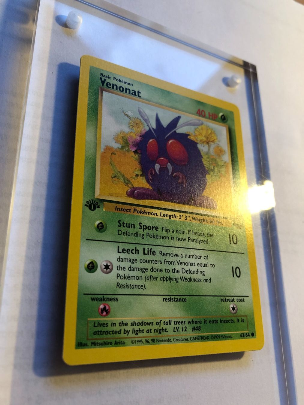 Sammelbilder & Trading cards: Venonat 1st Jungle - MINT - ab 1.- – Gebraucht aus Giubiasco von dan_pr8b 1