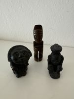 3 Statuette tribali provenienti da Santo Domingo