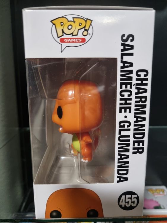 Funko Pop! Games: Pokemon - Charmander #455 (Only at Pokémon Center Exclusive) (Pearlescent