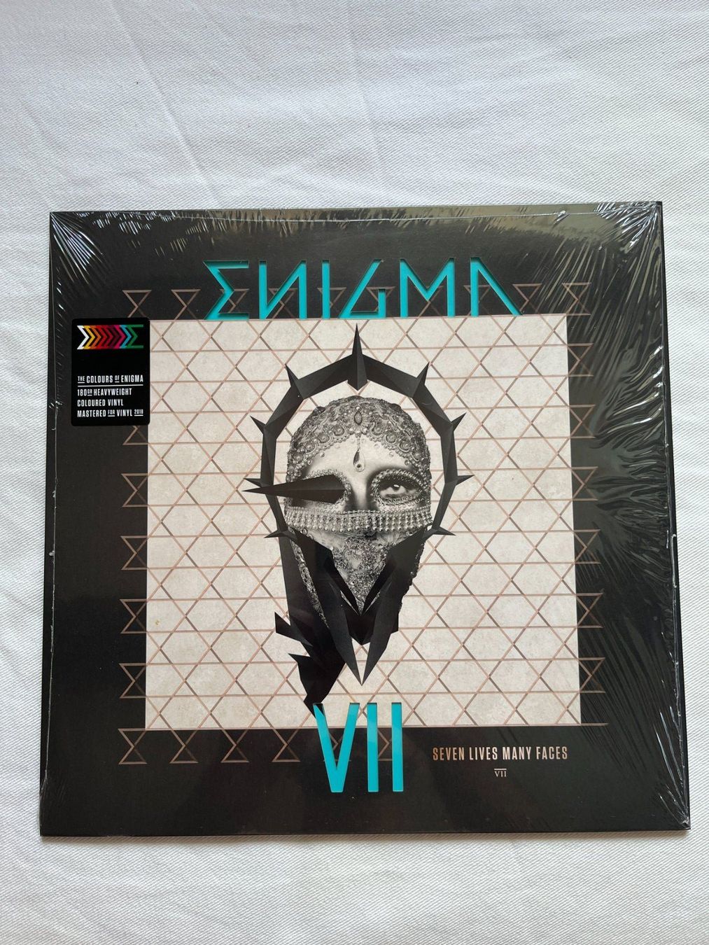 Schallplatten: Enigma -  Seven Lives, Many Faces Vinyl LP Blue – Gebraucht aus Effretikon von ChrisLamberger