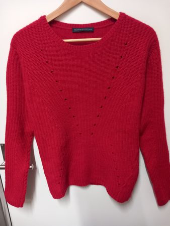 Kashmir Pullover Premium Essentials Gr.S rot