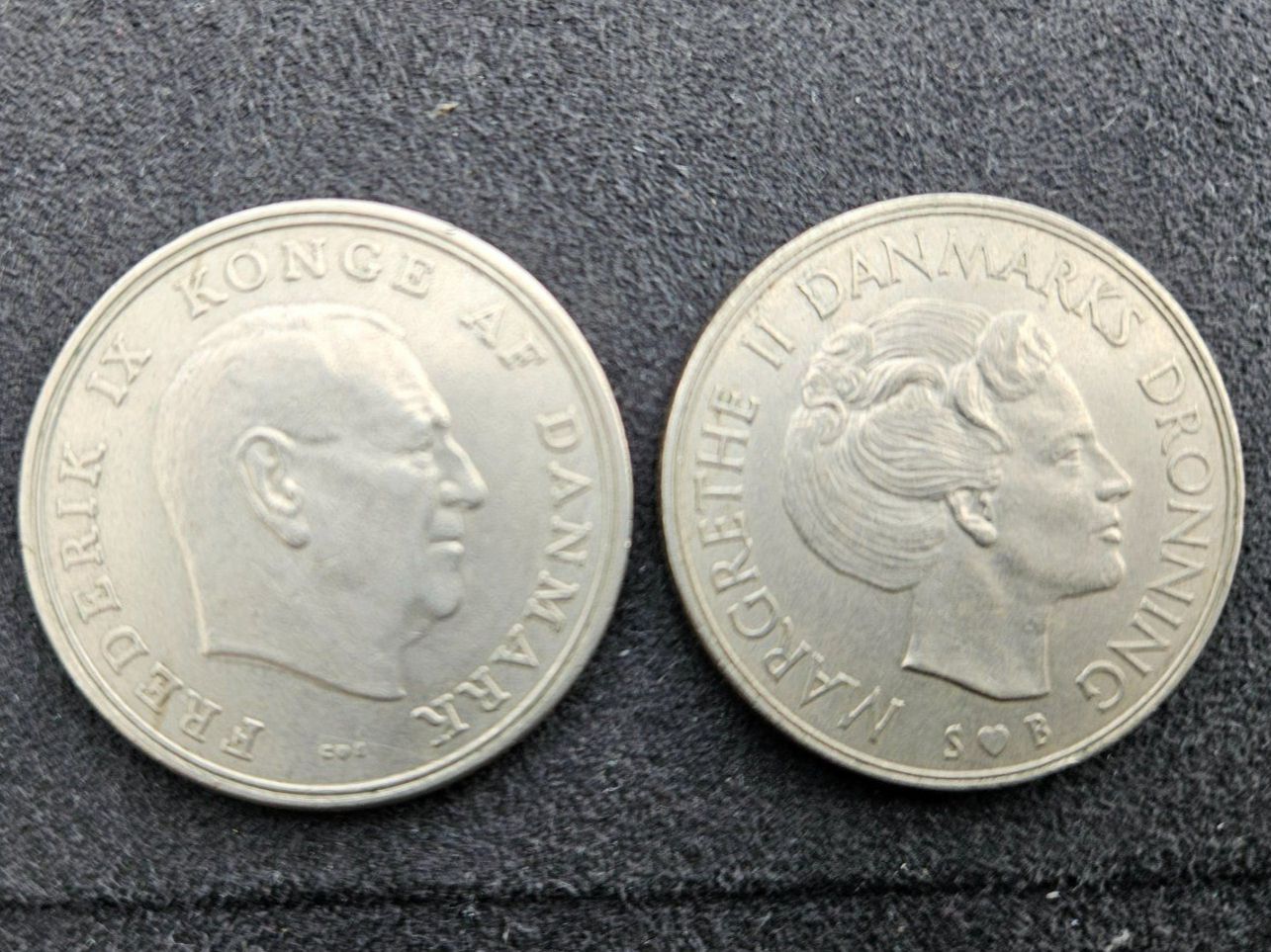 Tutti le monete: 2x 5 Kronen Dänemark 1966 & 1973 ab 1.- – Usato da wolfhausen venduto da Pgodi 3