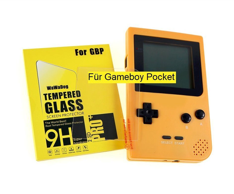 Konsolen: Panzerglas für Gameboy Pocket – Neu und originalverpackt aus Gebenstorf von RetroFuture