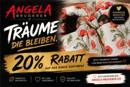 20% Rabatt bei Angela bis 31.07.2026