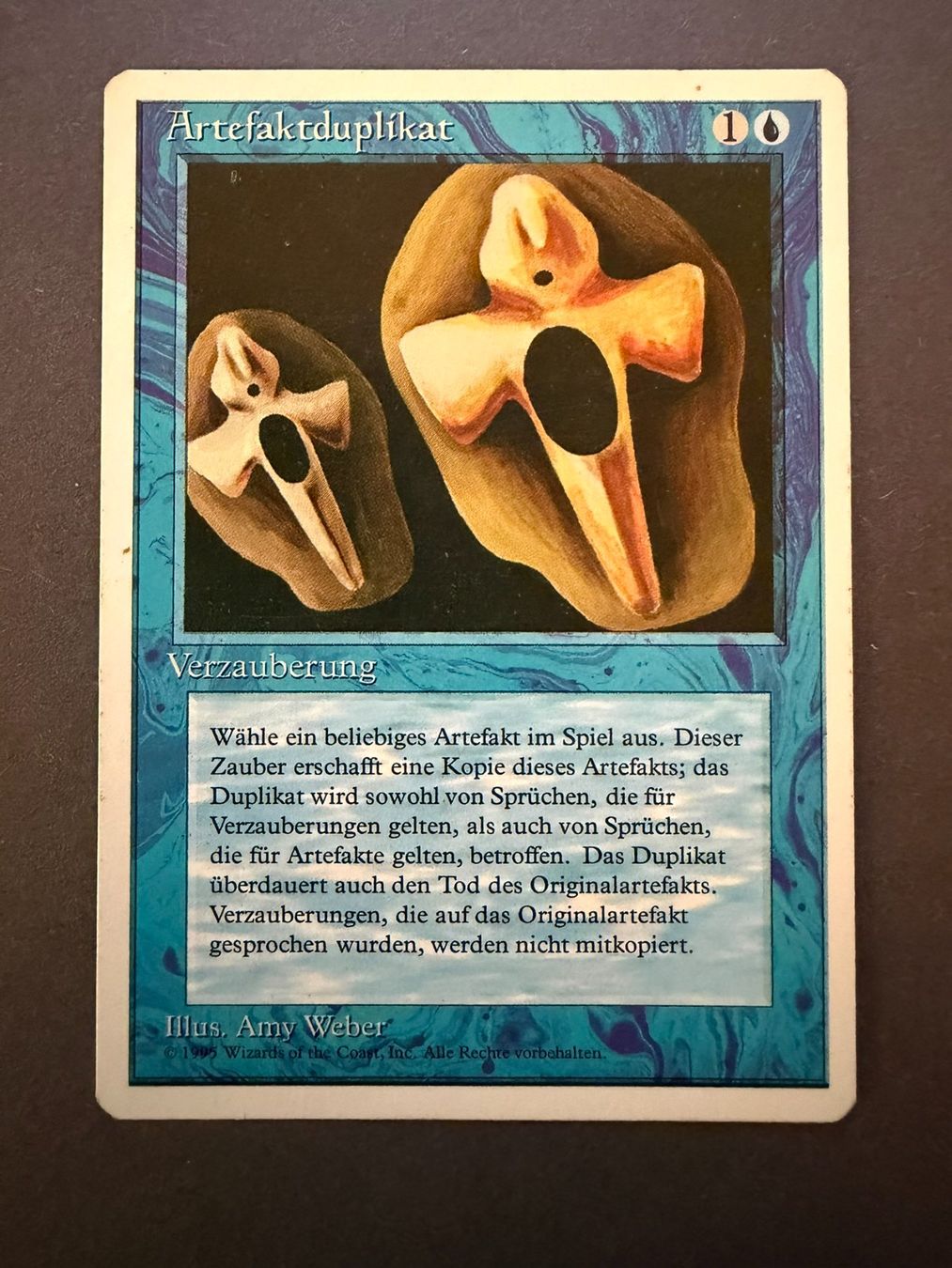 Magic The Gathering Carte collezionabili: Artefaktduplikat // Foreign White Bordered // Magic – Usato da Binz venduto da Tempelritter