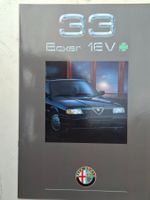 Prospekt Alfa Romeo 33 Boxer 16 V, sehr schön