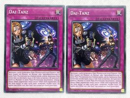 Yu-Gi-Oh! 2x Karte: Dai-Tanz - EXFO-DE077 - Top Zustand!
