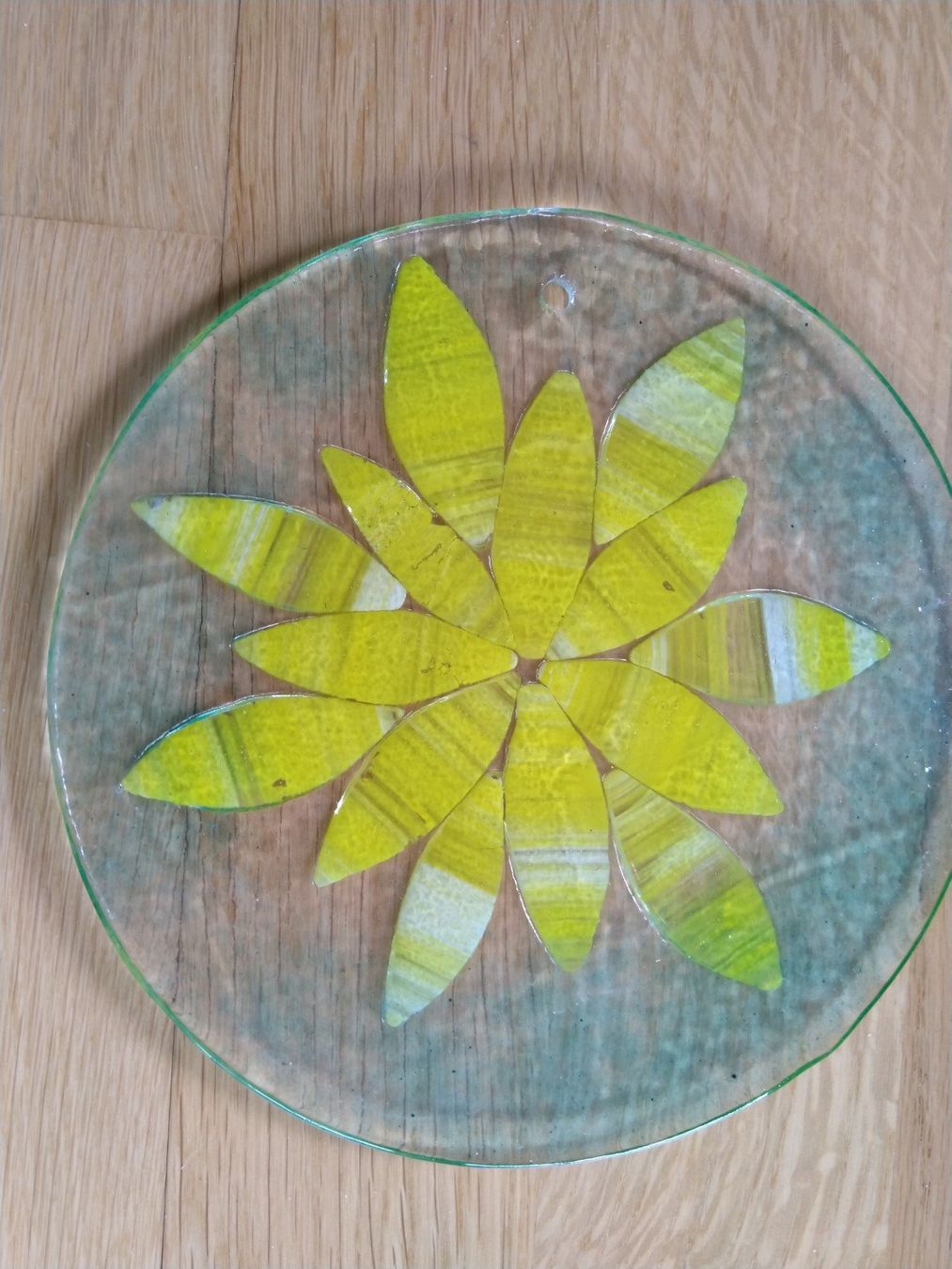 Poster & Bilder: Glasbild mit Blume – Gebraucht aus Aesch BL von Rerosa43 1