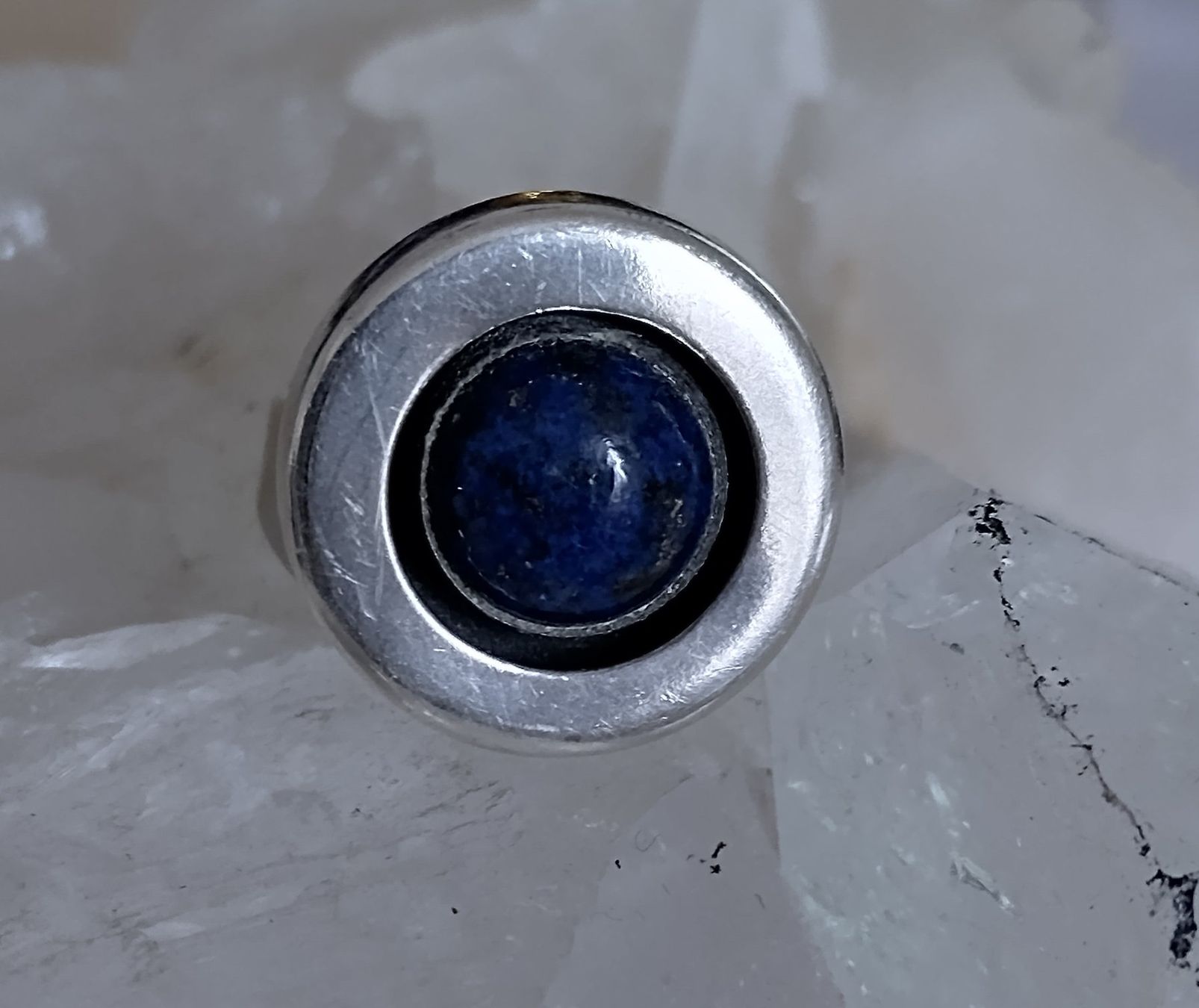 Anelli: RING MIT BLAUEM STEIN SILBER 925 – Usato da Romanshorn venduto da Glitzer-Paradies 1