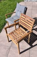 Gartenstühle Holz Lileno Home mit Polster guter Zustand