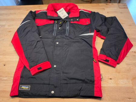 Wikland Winterjacke schwarz/rot Gr.S
