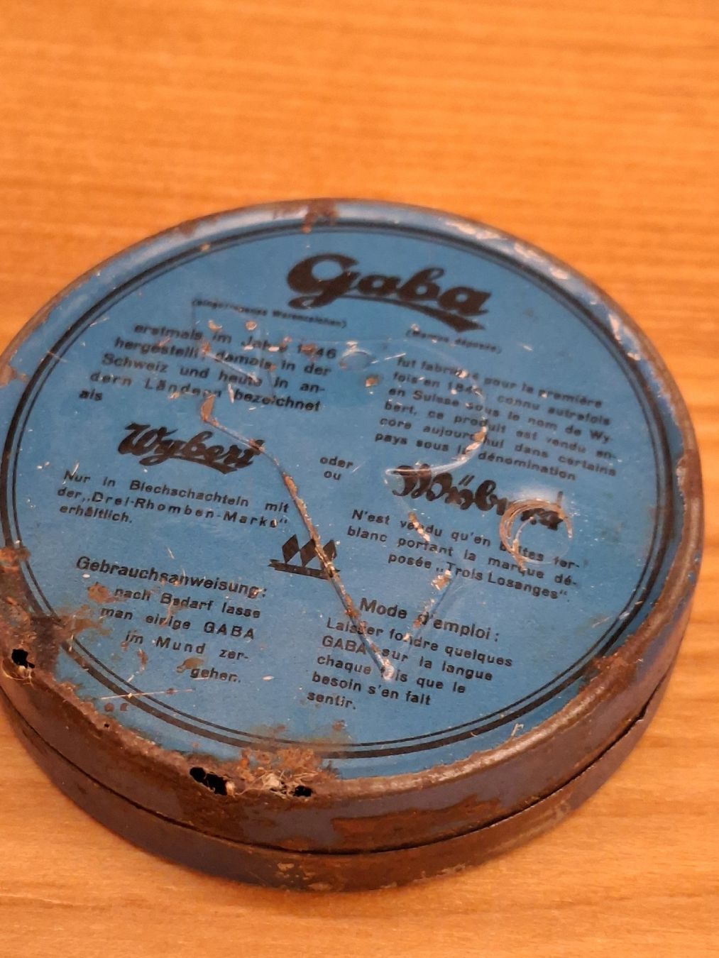 Dosen: GABA Tableten Blechdose – Gebraucht aus Ganterschwil von HeidiuPeter 3