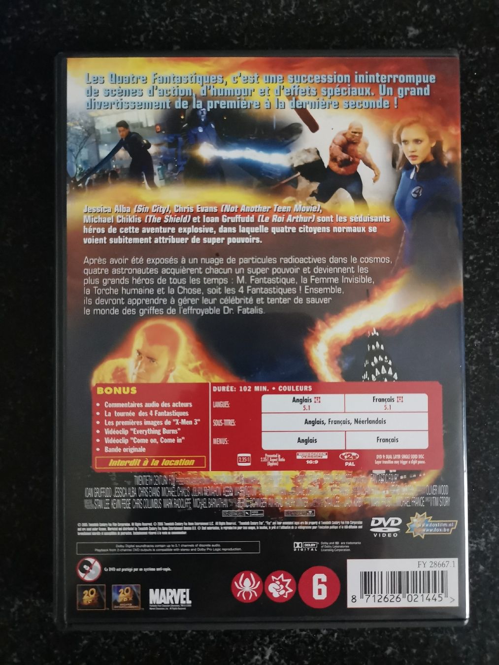 Tutti i DVDs: LES 4 FANTASTIQUES – Usato da Genève venduto da abba74 1