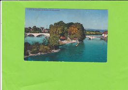 Rheinfelden mit Brücke und Burgkastell