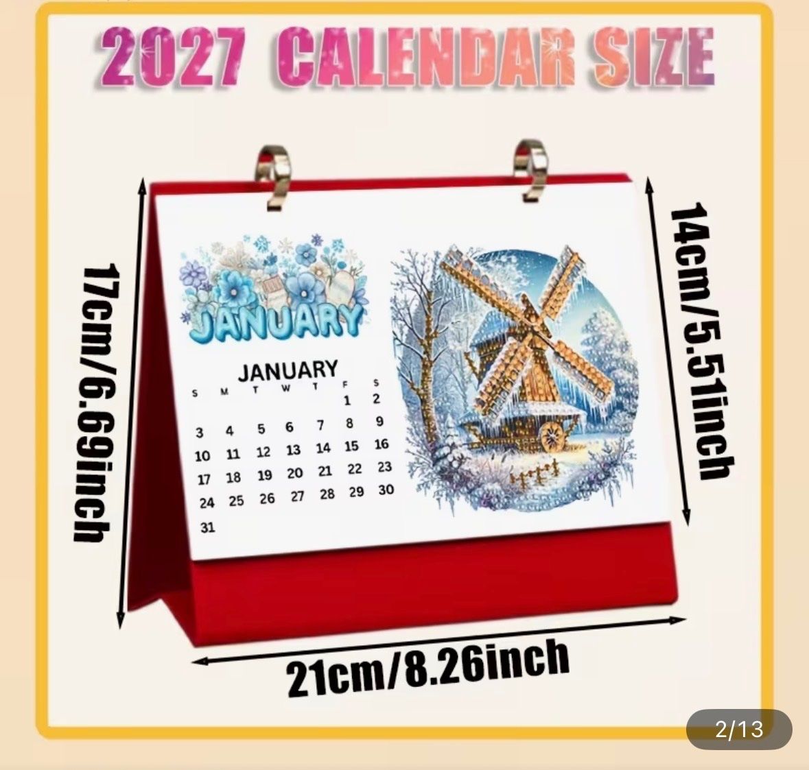 Kalender: Diamond Paiting Kalender 2027 – Neu (gemäss Beschreibung) aus Amriswil von SCHLOSSGEISTLI