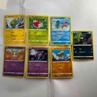 Pokémon Lot 7 Karten Ursprung EN -  T8