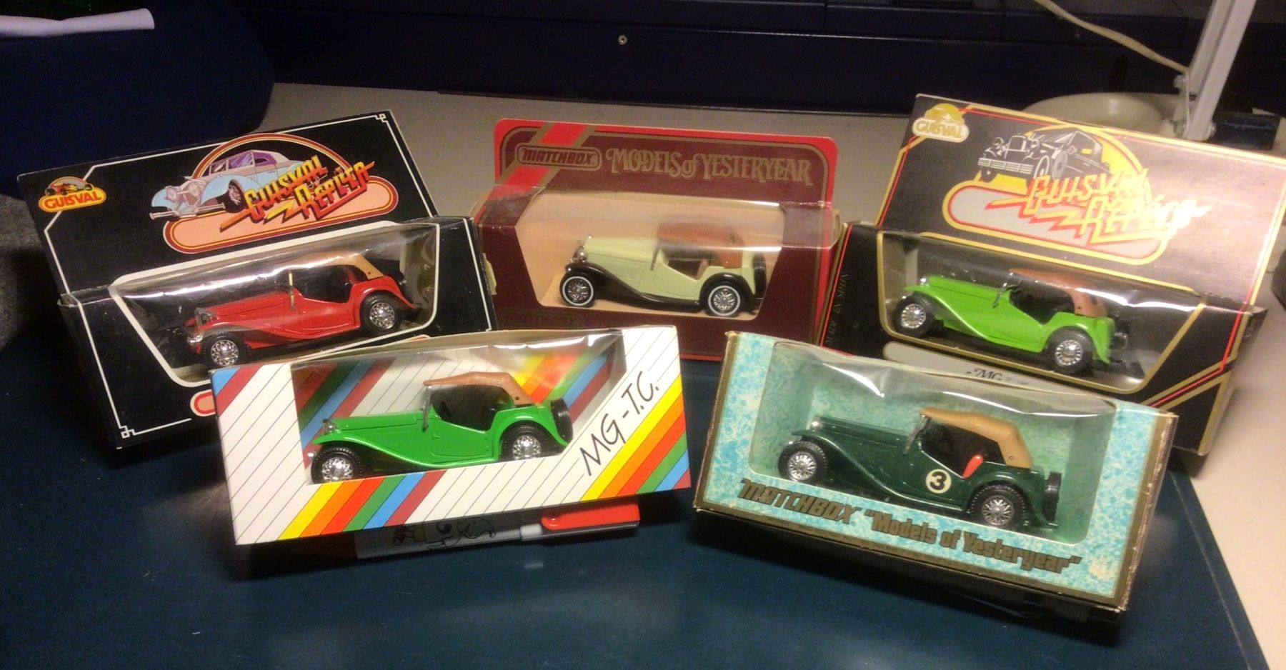 MG Voitures modèles: 5xMG TC Modelle – Neuf avec emballage d'origine à Lindau par lindau55