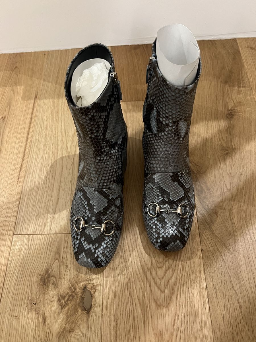 Damenschuhe: Bottines Gucci python T39 très bon état – Gebraucht aus Lutry von roxypoxy 5