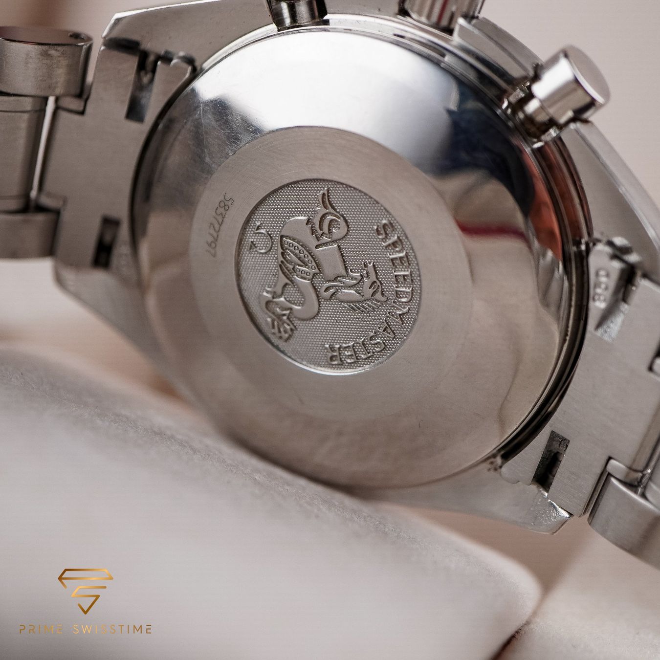 Omega Orologi: Omega Speedmaster Date / 3513.50 /Full Set/2002/Serv'25 – Usato da Luzern venduto da PrimeSwissTime 7