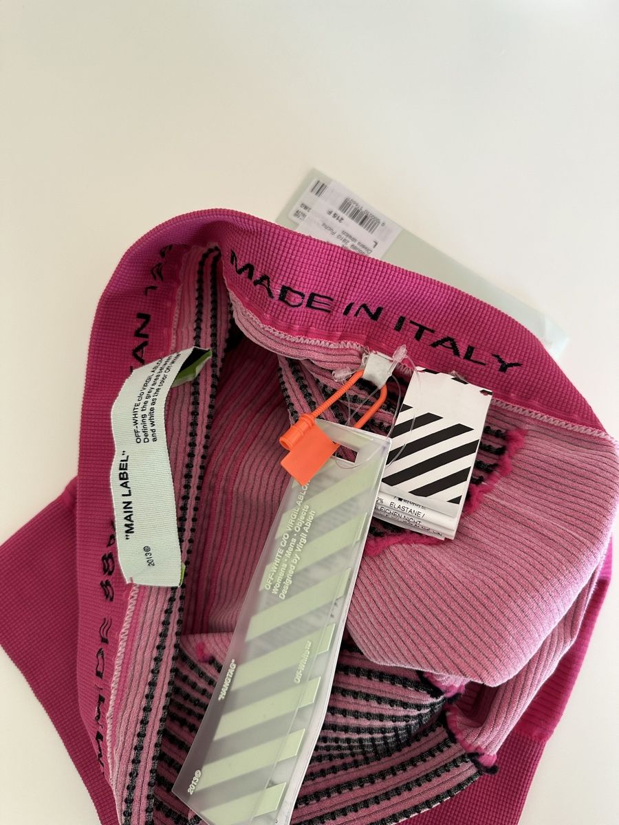 Leggings: Cycling shorts OFF-WHITE M/L – Neu und originalverpackt aus Monnaz von MDVintage 4