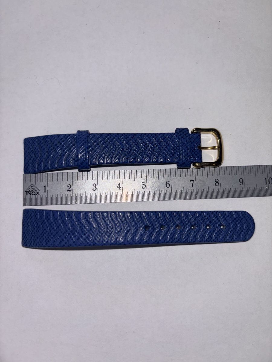 Bracciali & Braccialetti: Ebel Armband Leder 15x12mm blau – Nuovo (secondo la descrizione) da Varen venduto da Brico41