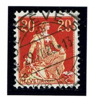 Helvetia 108 Vollstempel Genève 5