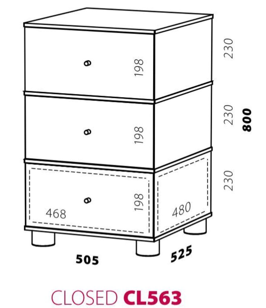 Spectral Mobili TV: 1 x Spectral Closed CL 563 mit 3 CD/DVD-Einsätzen – Usato da Hittnau venduto da PeterS75 3
