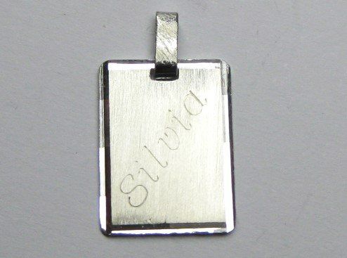 Ciondoli: Vintage Anhänger Silber 835 Name Silvia – Usato da Ermatingen venduto da Decovin 2