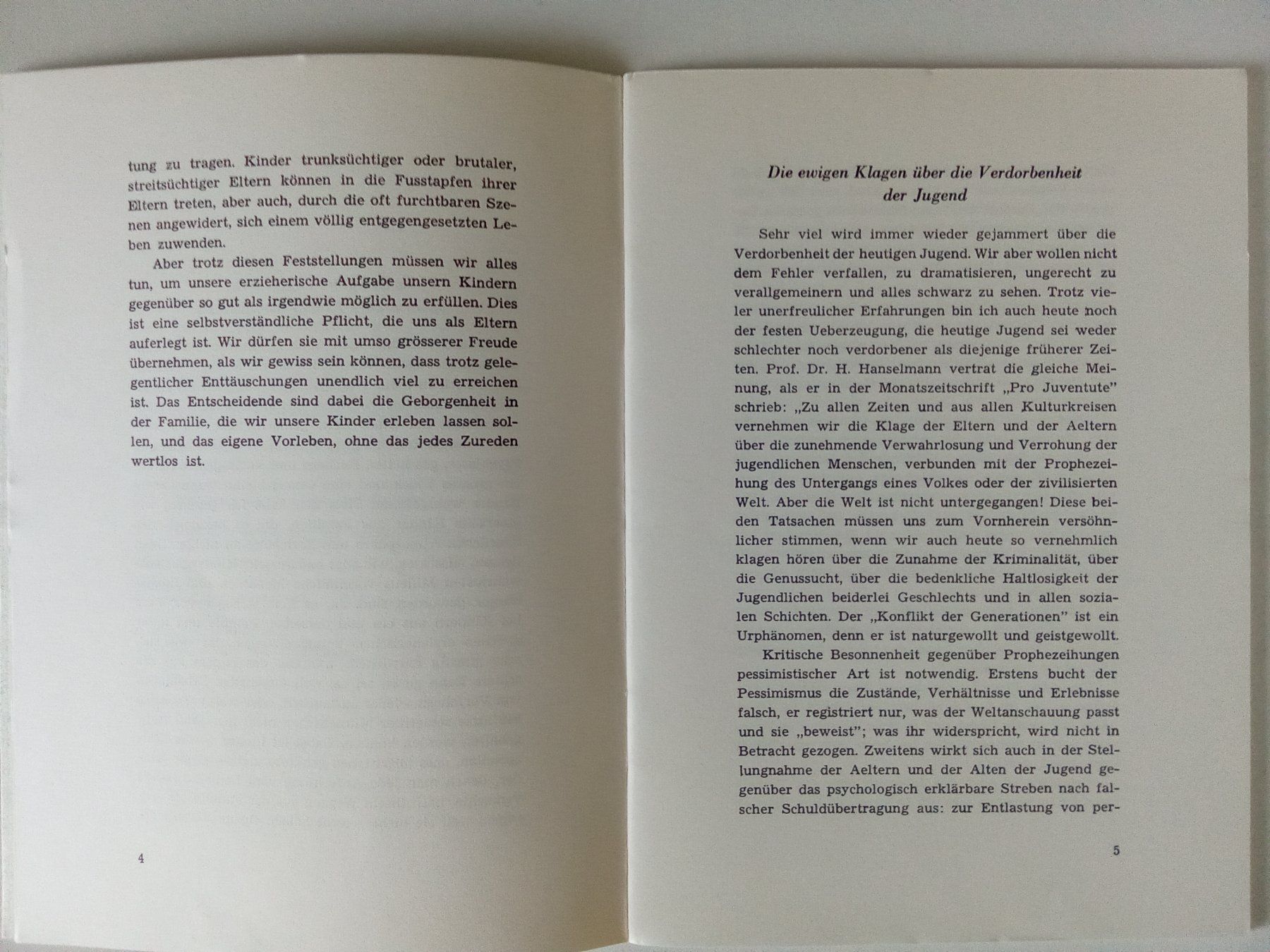 Libri: Probleme der heranwachsenden Jugend, 1963 – Usato da Bilten venduto da Bora3 2