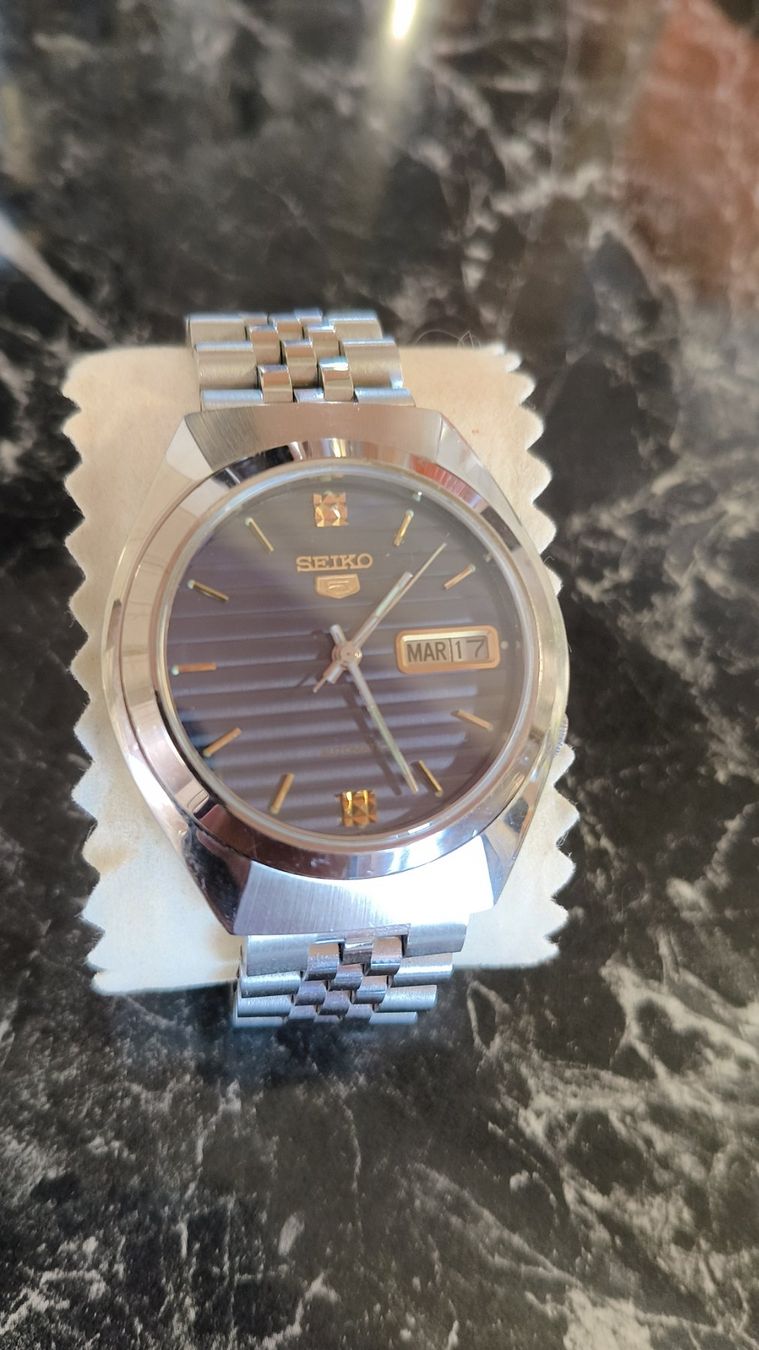 Seiko Orologi: Seiko 5 vintage 37mm – Usato da Chavannes-les-Forts venduto da Pompadru