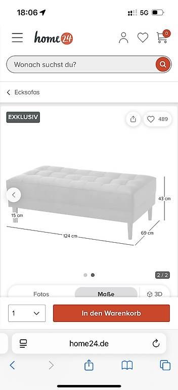 Divani: Ecksofa Laona – Usato da Oftringen venduto da nathhasl 4