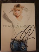 Francine Jordi - handsignierte Autogrammkarte