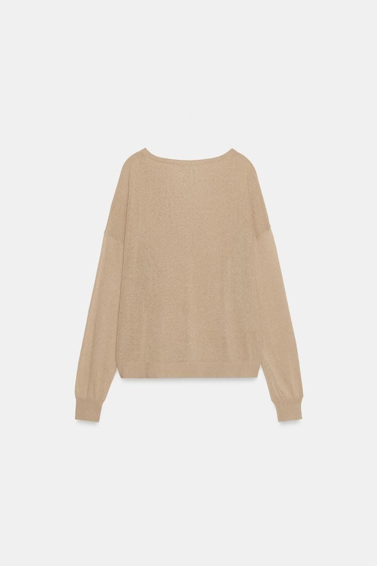 Zara Maglioni & Felpe: ZARA Feinstrickpullover V-Ausschnitt Pullover Gr.38-40 Neu – Nuovo e nell'imballaggio originale da Rotkreuz venduto da ILURENA 5