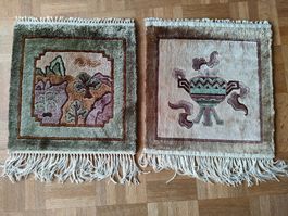 2 dekorative Wandteppiche - in top Zustand