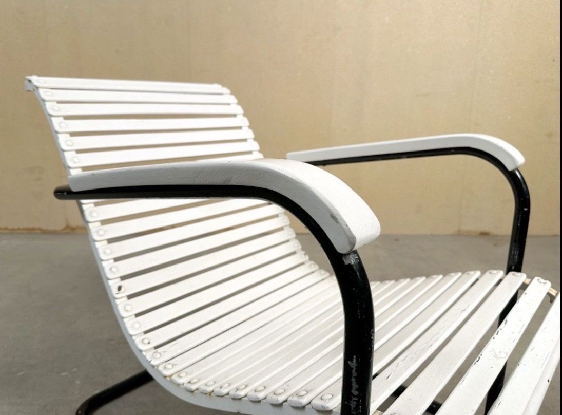 Embru Sedie a sdraio: Werner Max Moser Volkssessel Gartenmodell Embru wohnbedarf – Usato da Basel venduto da jan_9l92 2