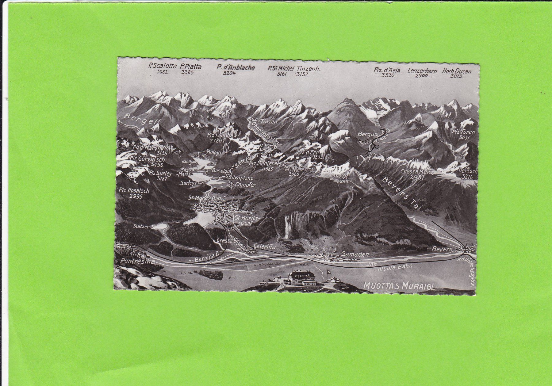 Cartes postales: Ober Engadin – D'occasion à St. Peterzell par neckertal