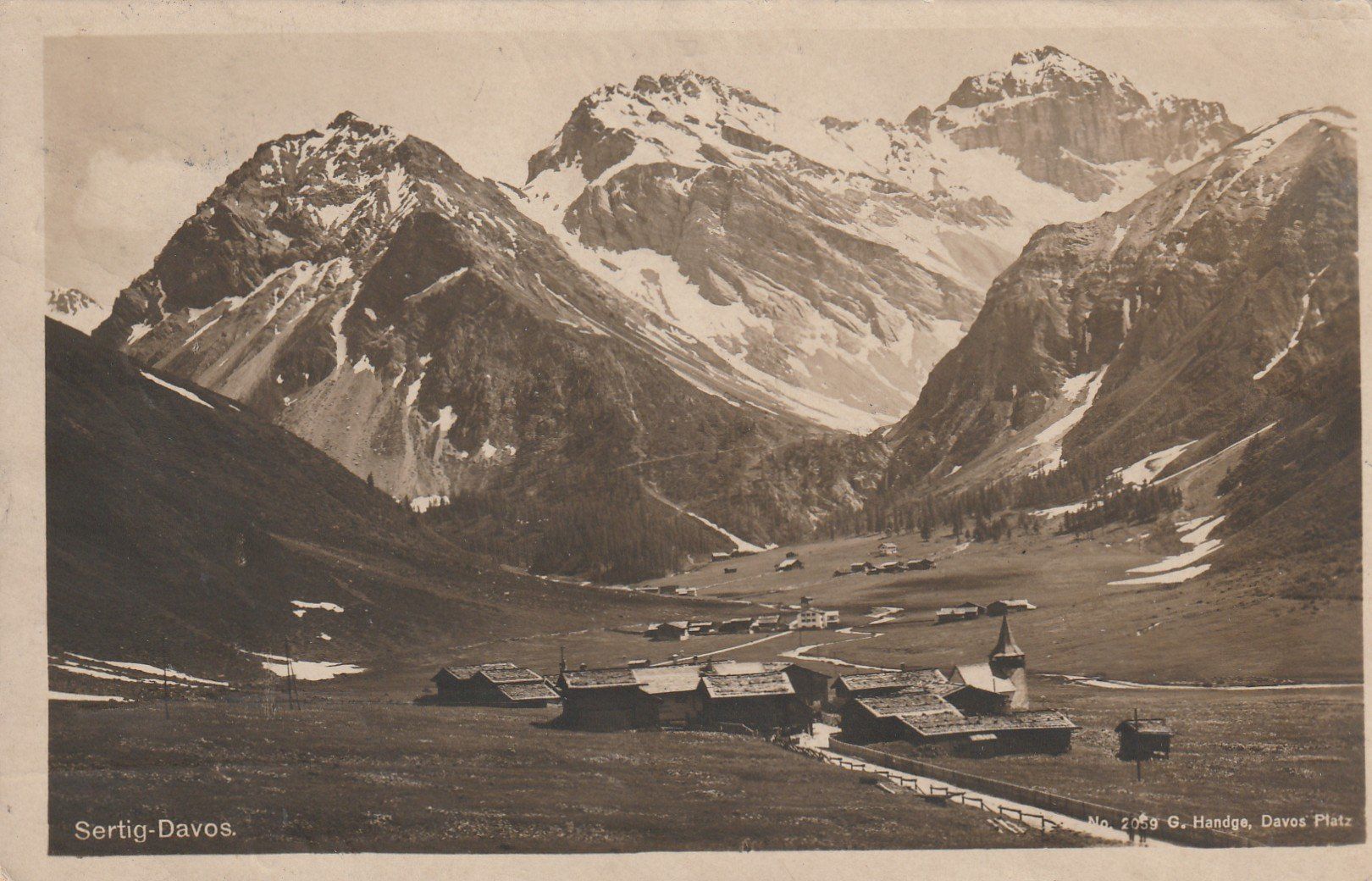 Ansichtskarten: Davos - Sertig – Gebraucht aus Rorschacherberg von fratovi2