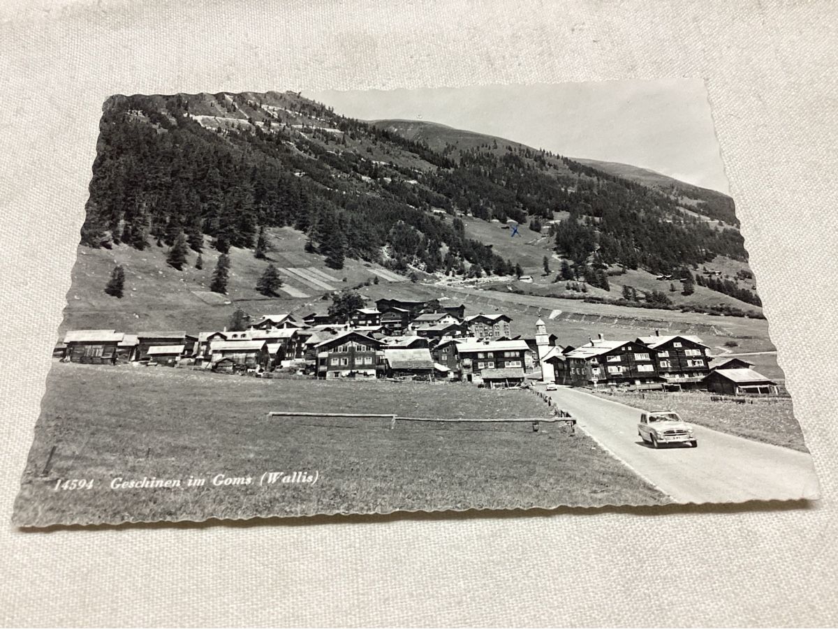 Cartoline postali: Geschinen im Goms – Usato da Luc (Ayent) venduto da Rebouille